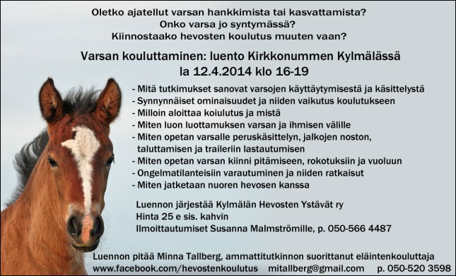 Varsakurssi Kylmälä